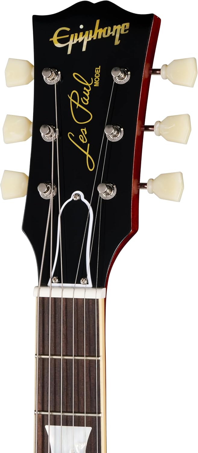 Epiphone Inspired by Gibson Custom 1959 Les Paul Standard Reissue, Deep Cherry Sunburst with Case