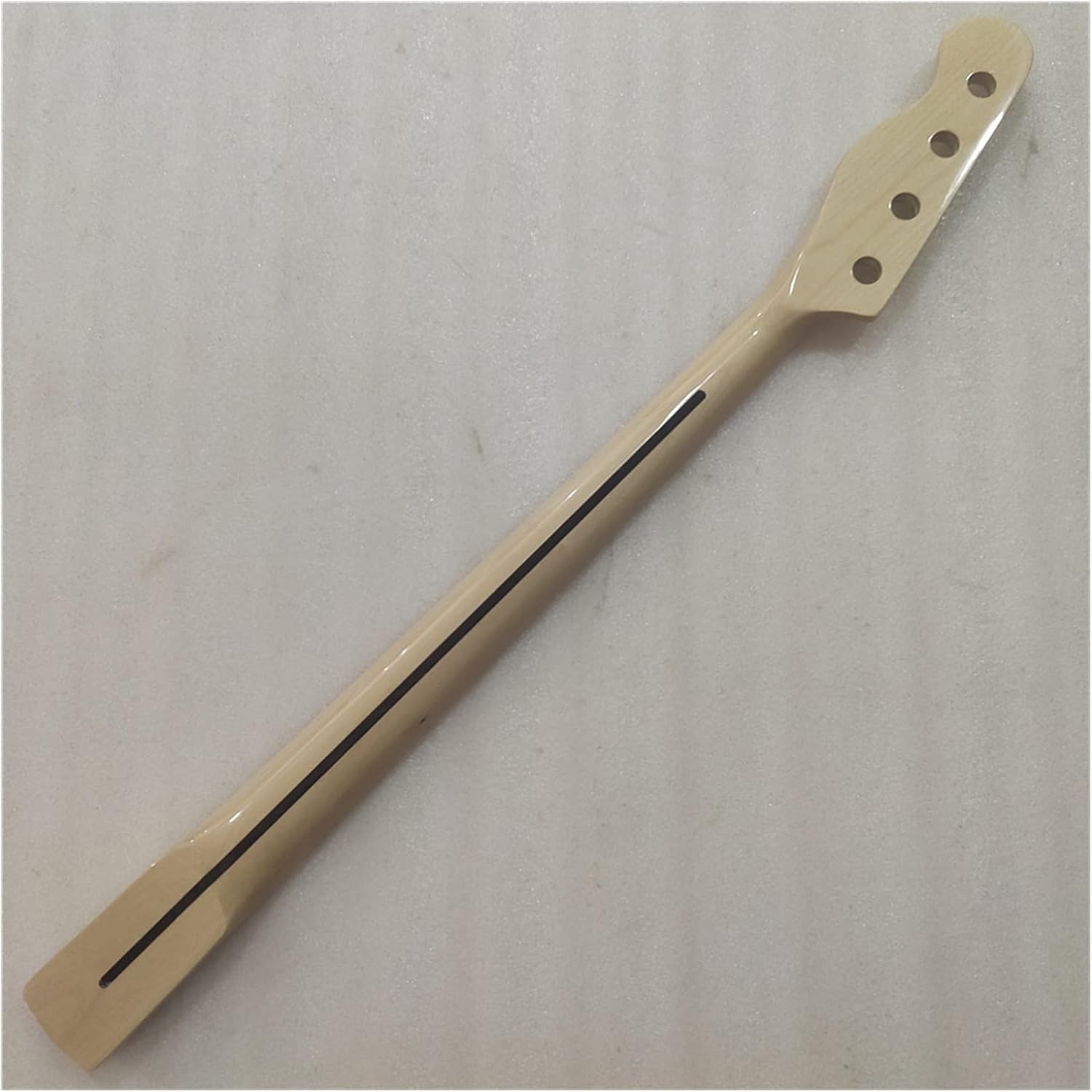 TSTS Maple 20 Fret Bass Guitar Neck Replacement 4 String Maple Fingerboard Inlay Guitar ​Neck Replacement