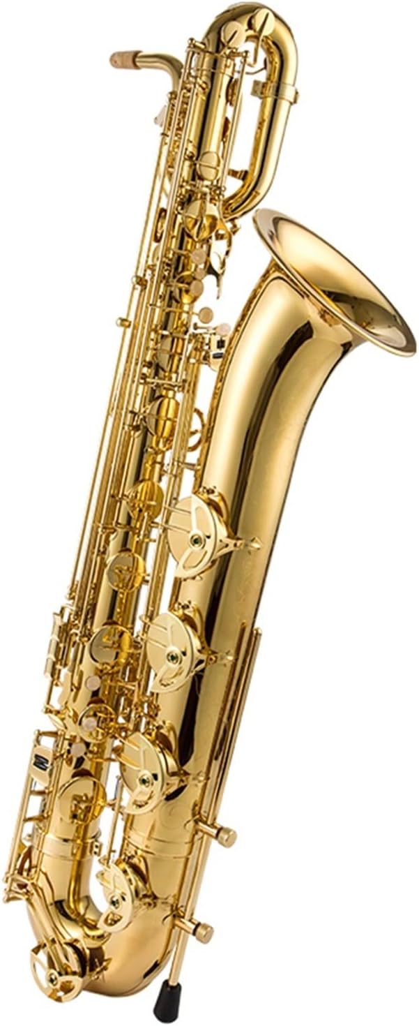 E-Flat Upper Bass Saxophone Instrument for Band-Specific Bass