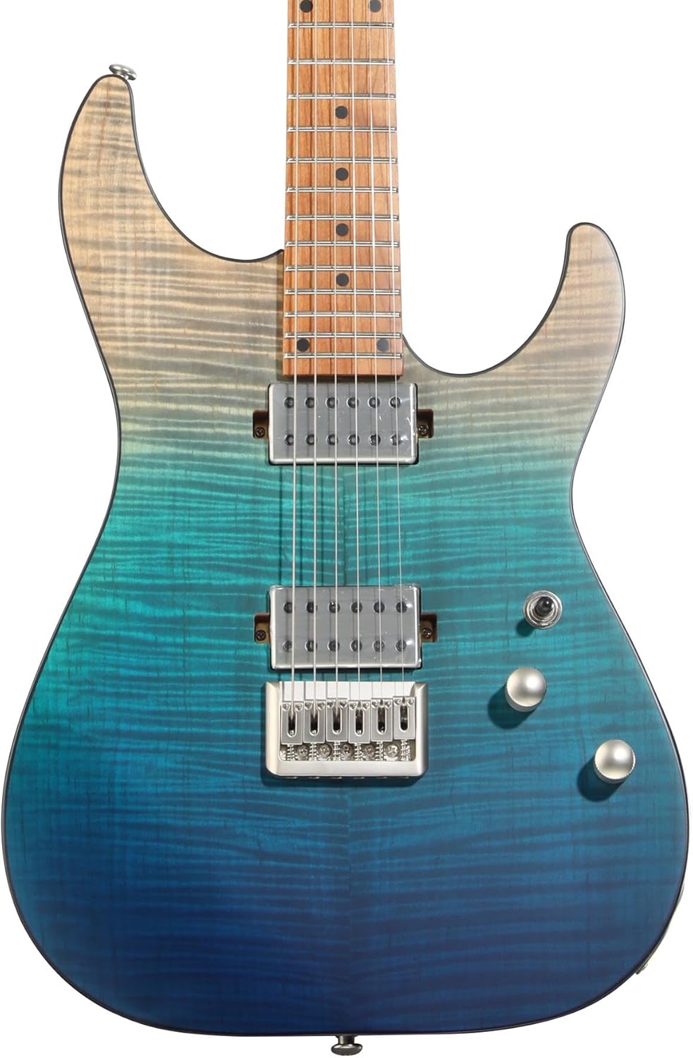 Schecter C-1 Standard Plus Electric Guitar - Blue Fade