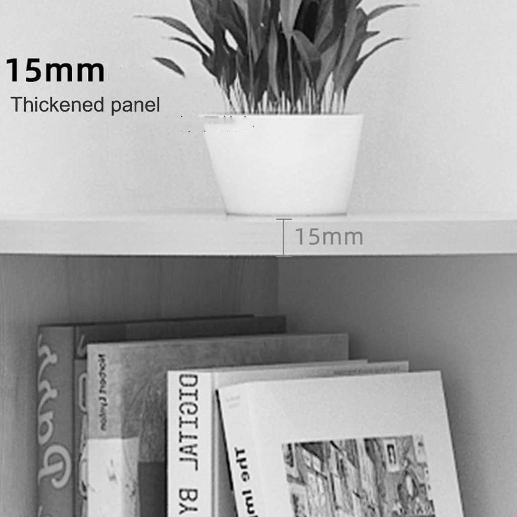 Corner Shelf, 3-7 Tier Floating for Wall, Easy-to-Assemble Wall Mount Corner for Bedrooms and Living Rooms, Blcak Finish,Black-20 * 130.5cm