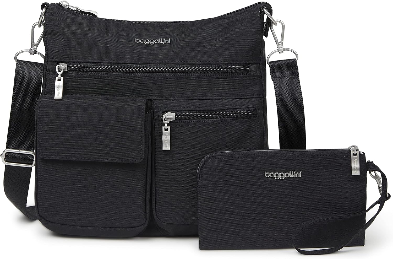 Baggallini womens Modern Everywhere Slim Crossbody