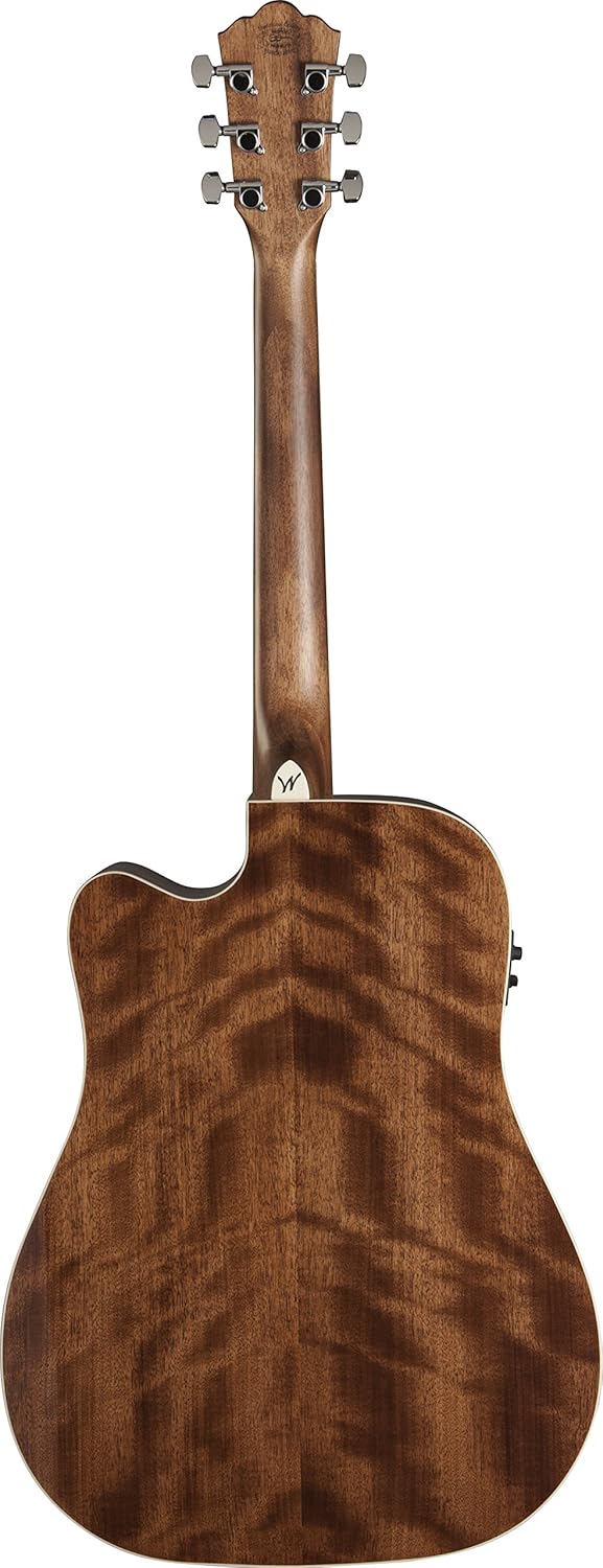 Washburn HD10SCTB-O Heritage 10 Series Acoustic Cutaway Guitar, Tobacco Burst Gloss