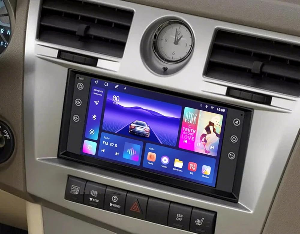 Car Radio Bluetooth for Jeep Compass 2014, with 4G+64G 7