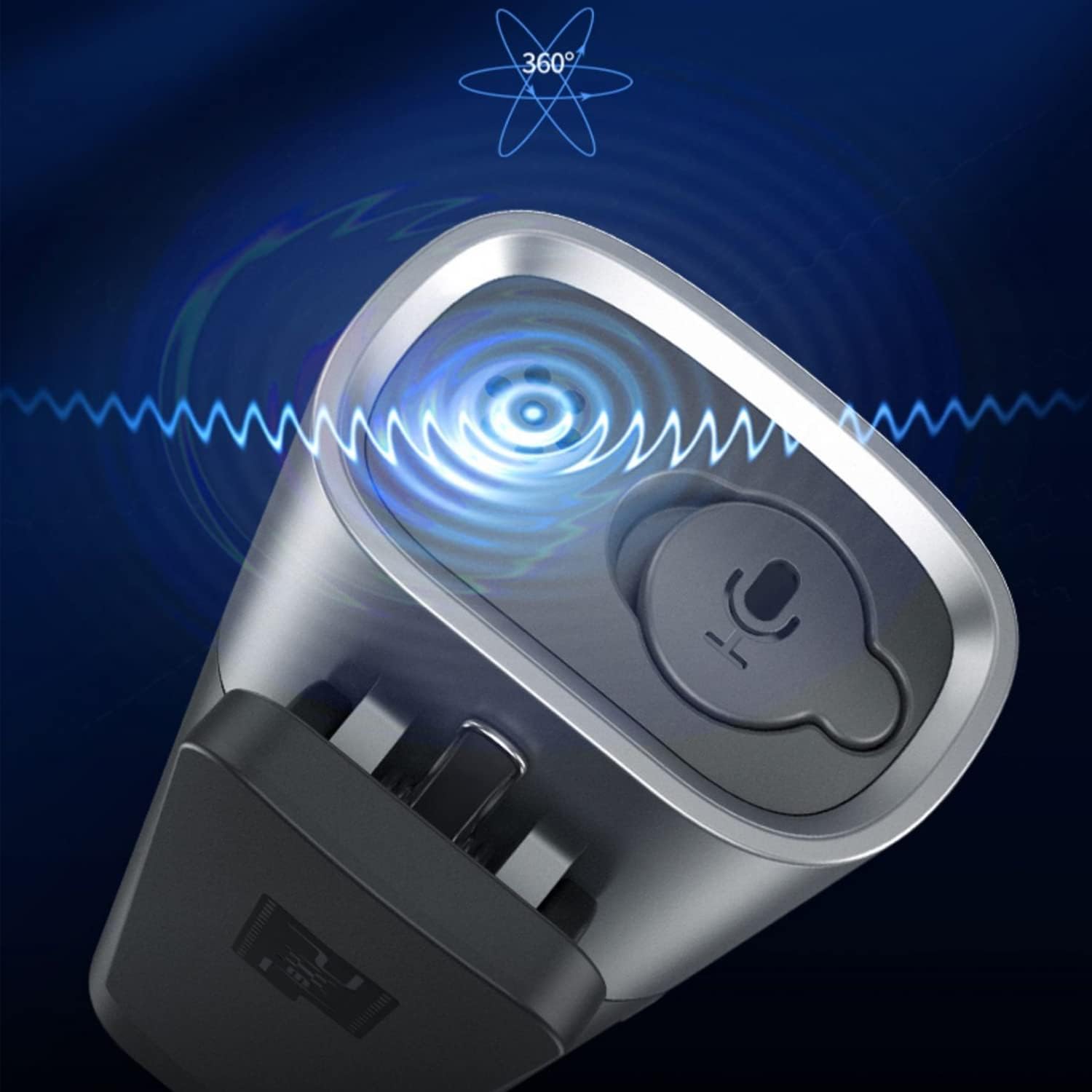 PIXEL Wireless Lavalier Microphone for Android/Type-C Phone, Plug- Play Clip-on Microphones Mini Lapel Mic with 2 Transmitters & 1 Receiver for Video Recording, Vlog, Interview, Tiktok, YouTube