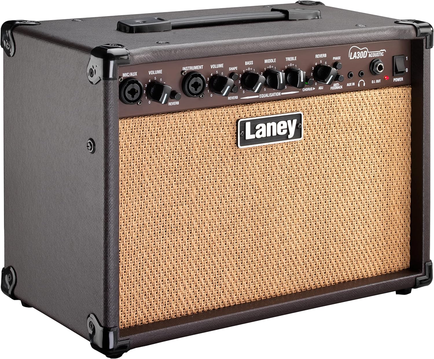 Laney Acoustic Guitar Amplifier, Brown (LA30D)