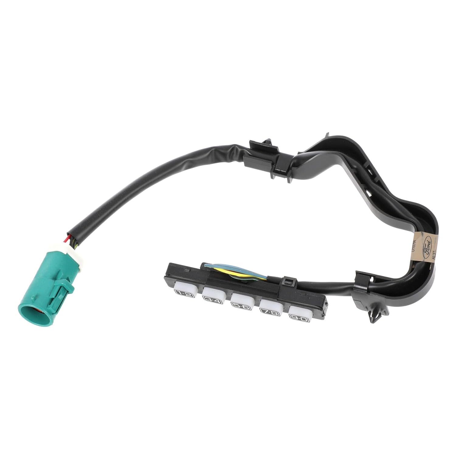 Ford F-150 Keyless Entry Wired Door Keypad Actuator AL3Z-14A626-AA - Black, Push Button, Array, Manual, Touch, IP56