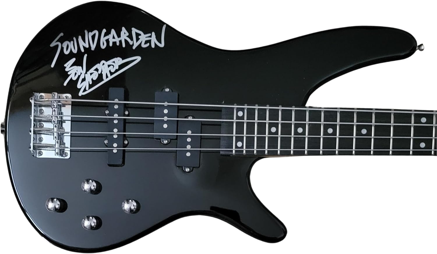 Ben Shepherd Signed Full Size Bass Guitar COA Proof Autographed Soundgarden