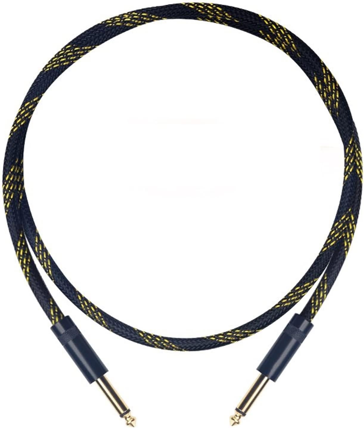 Guitar Cable Cable 6.5mm Output for Microphone Guitar Amplifier Player (Color : 3m)