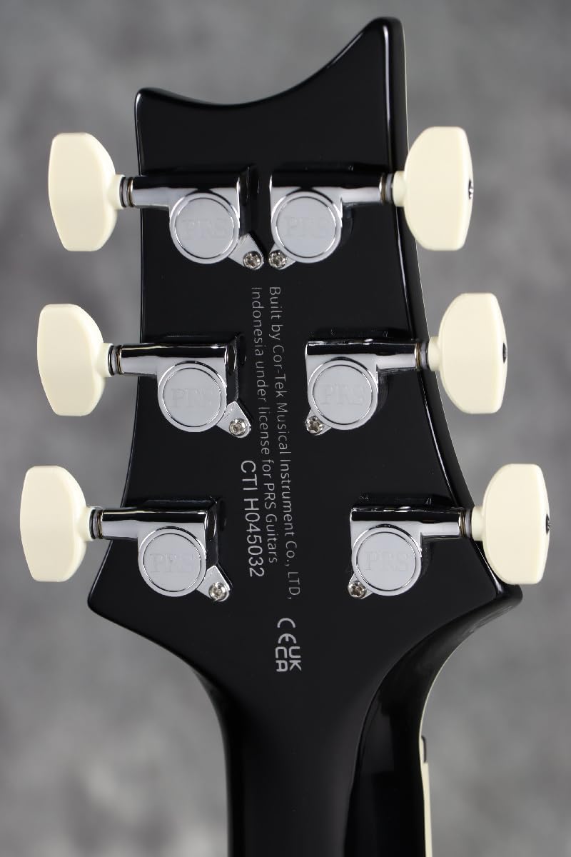 PRS SE Custom 24 Quilt, Teal Black with Gigbag