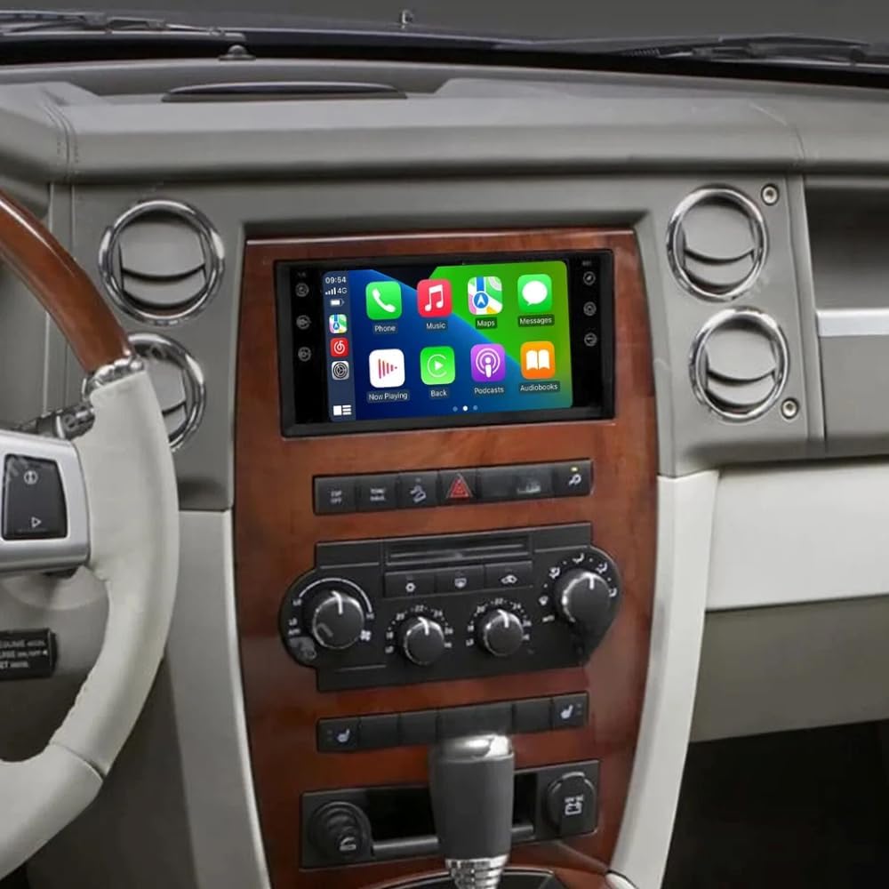 Car Radio Bluetooth for Jeep Wrangler 2015, Double Din Car Stereo with 7