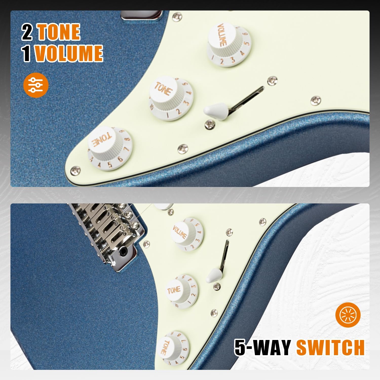 EART YMX-SG3 Electric Guitar 25.5