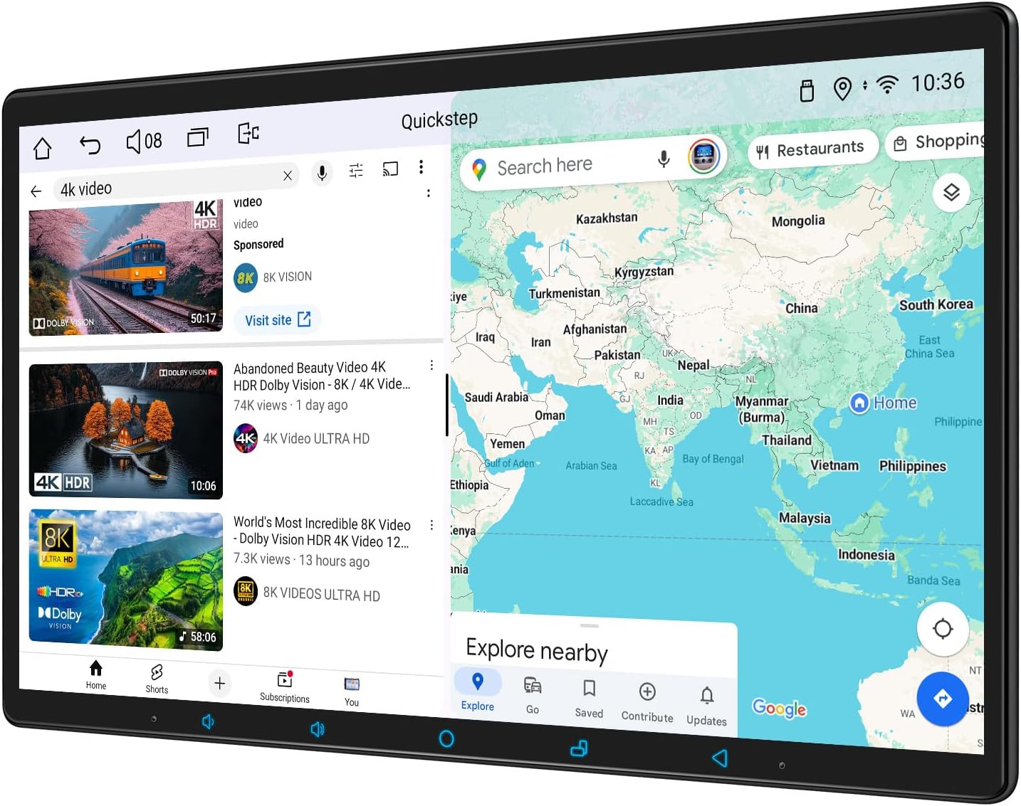 Joying 15.1 Inch Double Din Car Stereo, Car Radio with Apple Carplay & Android Auto, 8GB+128GB Android 13 Head Unit with Mirror Link, AM/FM, Bluetooth, SWC, GPS(JY-UTD15N8)