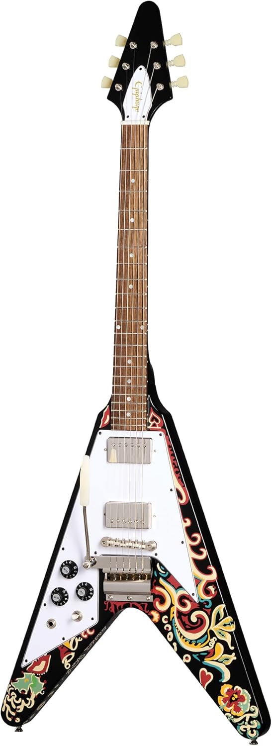 Epiphone Limited Edition Jimi Hendrix Love Drops Flying V Lefty with Case