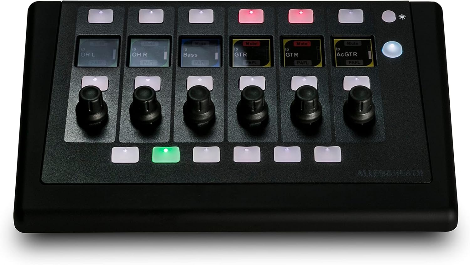 Allen & Heath AH-IP-6 OLED 6 Knob Remote Controller