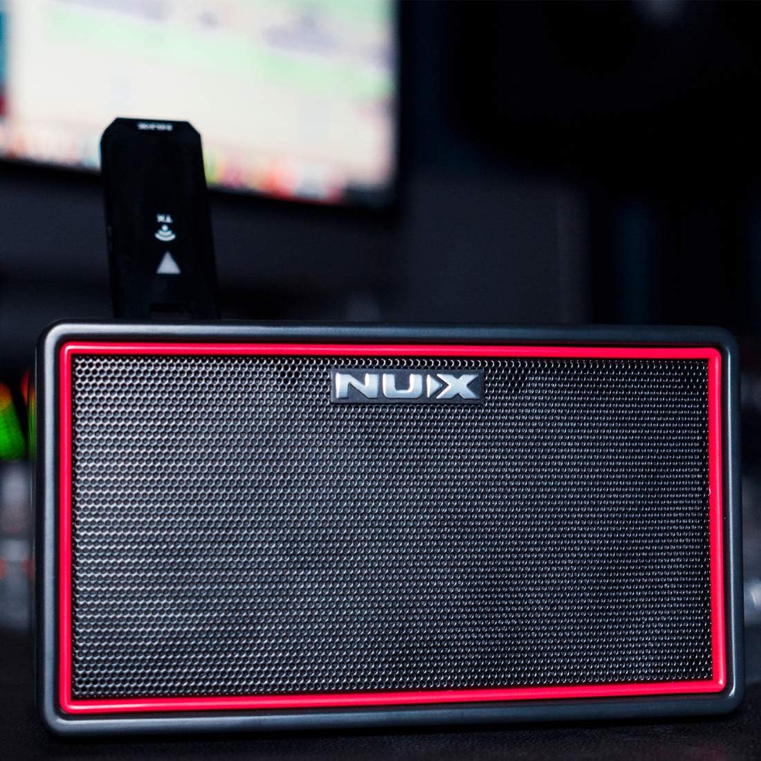 NUX Mighty Air Wireless Stereo Modelling Guitar/Bass Amplifier with Bluetooth, Mobile App, User Friendly Music Player, Up to 18 Hours Playing Time