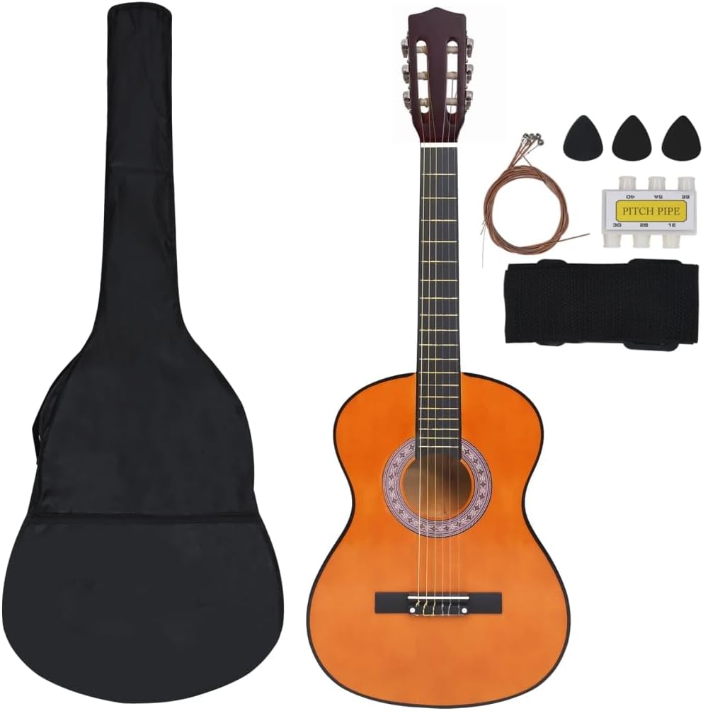 YAFF 8 Piece Classical Guitar Kids and Beginner Set 3/4 36