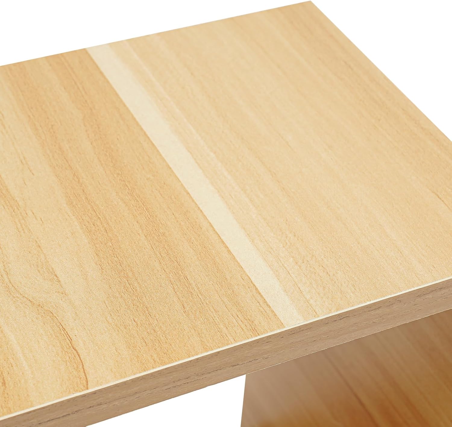 Wall Mounted Desk & Bookshelf, Folding Space Saving Wall Mounted Table with Storage Compart Space, Fold Down Laptop Desk for Home Office (Light Walnut Color)