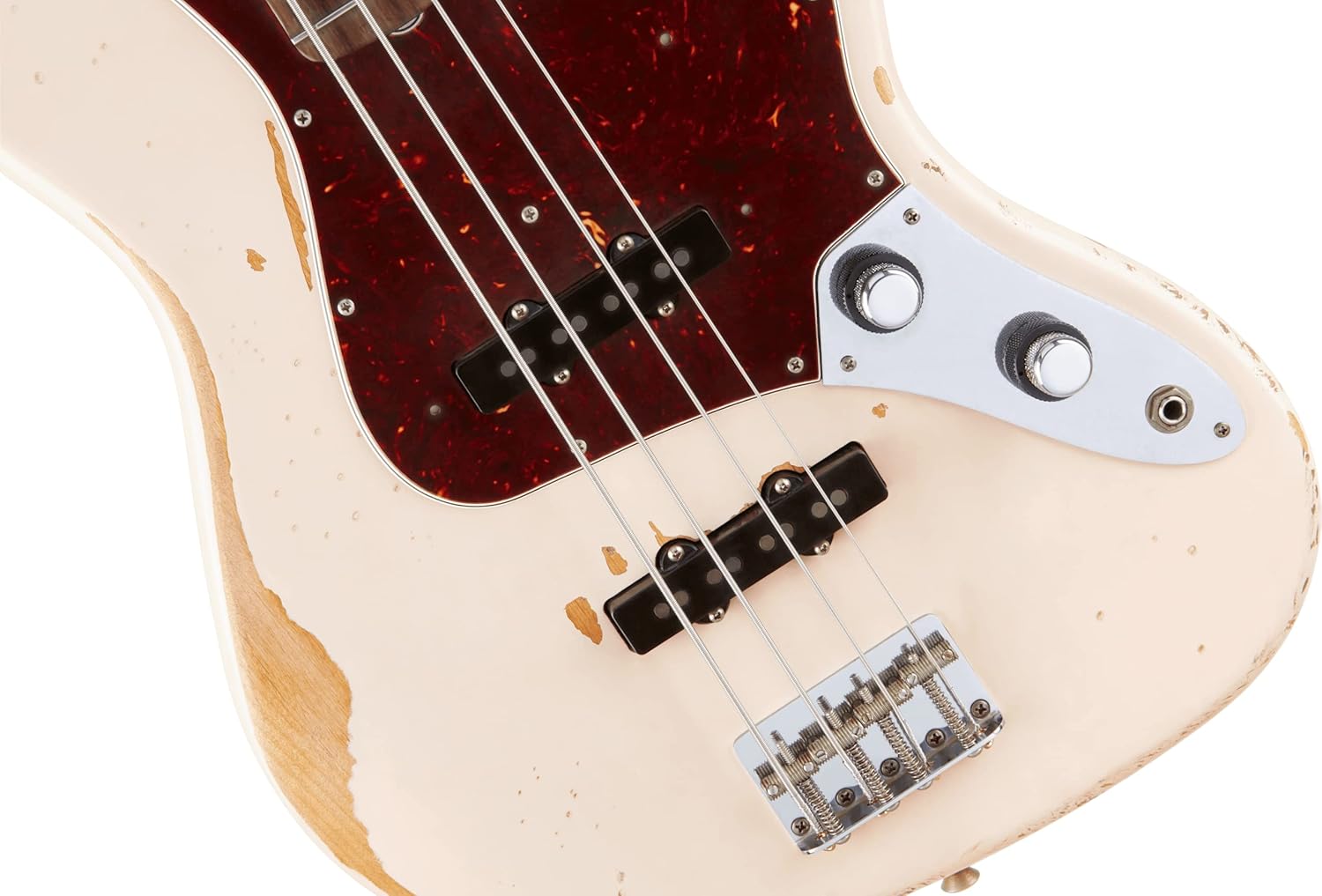 Fender Flea Jazz Bass, Shell Pink, Rosewood Fingerboard