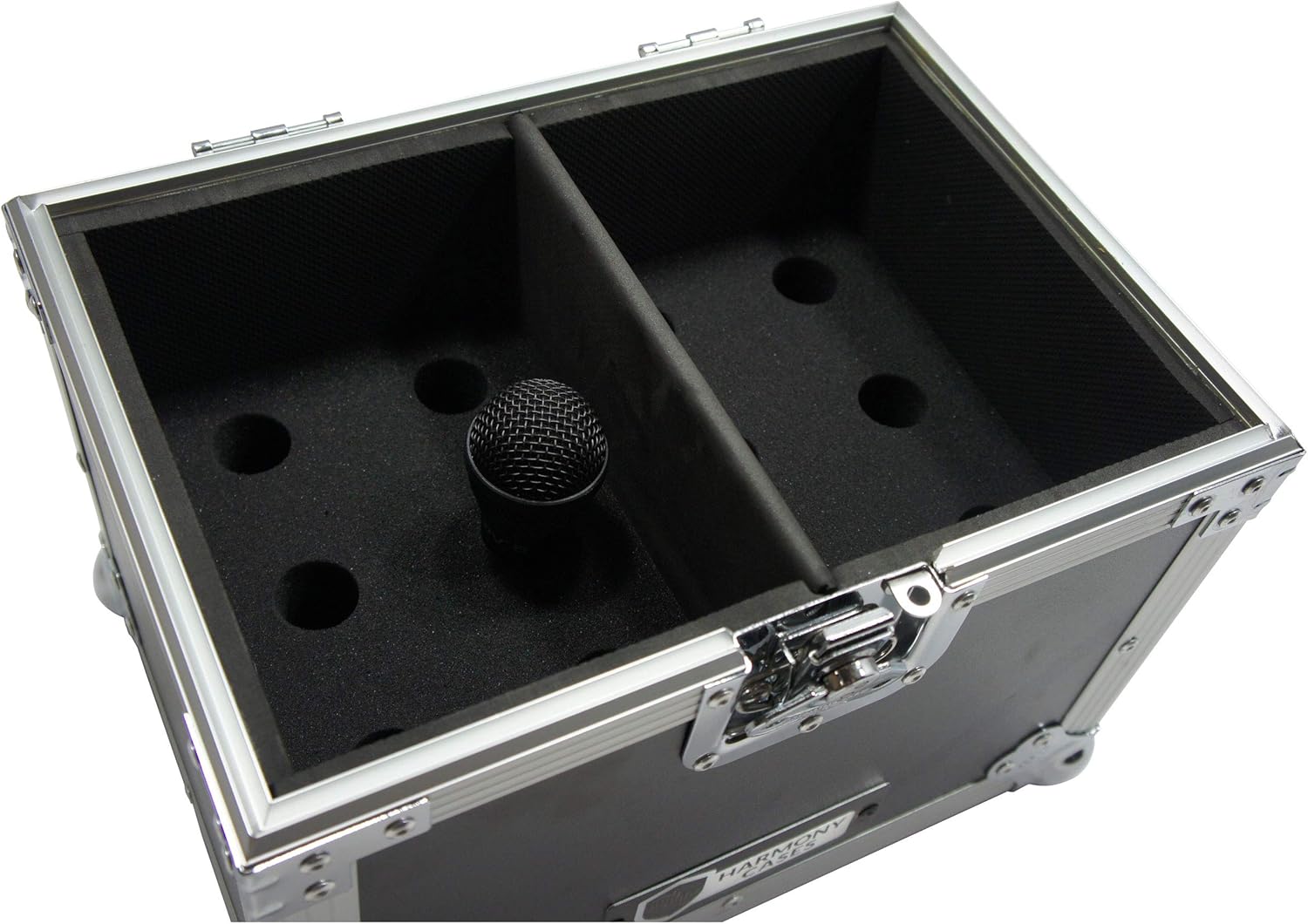 Harmony Audio HCM12S Flight 12 Handheld Microphone Upright Travel Road Custom Case New