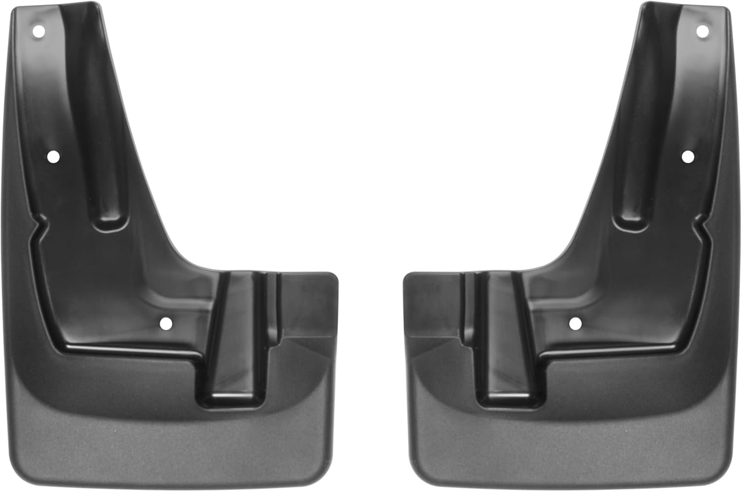 WeatherTech Custom No Drill Splash Guard MudFlaps for Subaru Forester, Front Pair (110061), Black