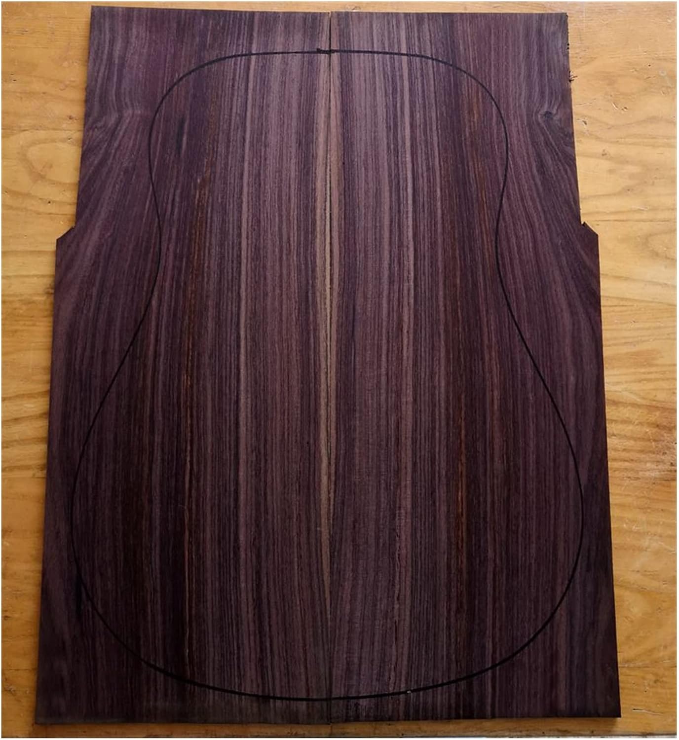 FLFL Rosewood Back and Side Board Single Board 41 Inch Guitar Making Material Accessories Unfinished Guitar Kit (Color : 22)