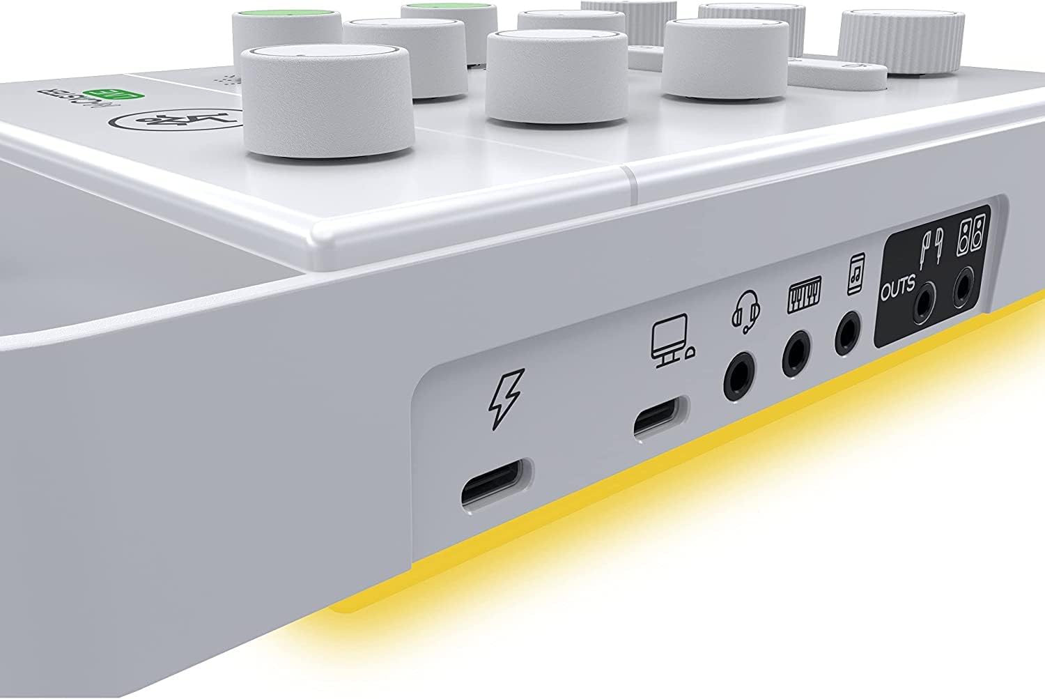 Mackie M-Caster Live White Portable Live Streaming Mixer