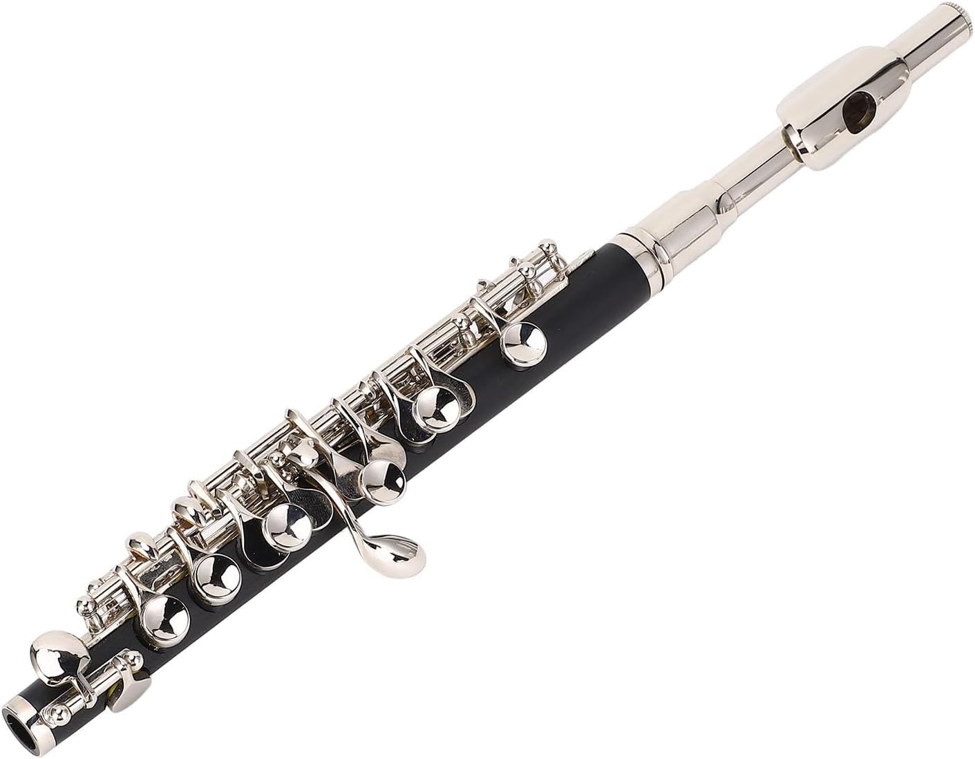 Aramox C Piccolo Flute Instrument with CNC Processed Bladder Holes, Easy to Play for Beginners, Suitable for the Note Test, Musical Initiation
