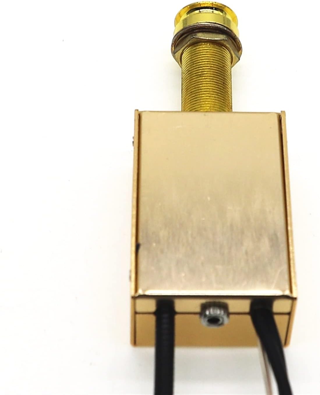 TSTS Acoustic Guitar Preamp Pickup Guitar Soundhole Pickup Transducer with Microphone Saddle Piezo Bass/Middle/Treble Controls