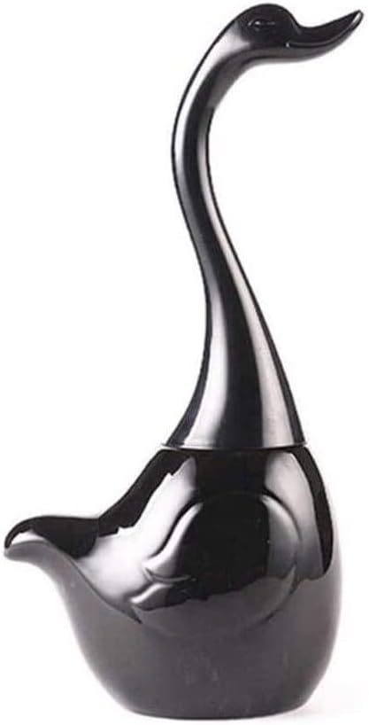 Toilet Brushes Toilet Brush and Holder Toilet Brush and Bracket Creative Swan Toilet Brush Set Bathroom Toilet Fully Enclosed Detachable Toilet Brush Toilet Brush Holder Toilet Brush with H