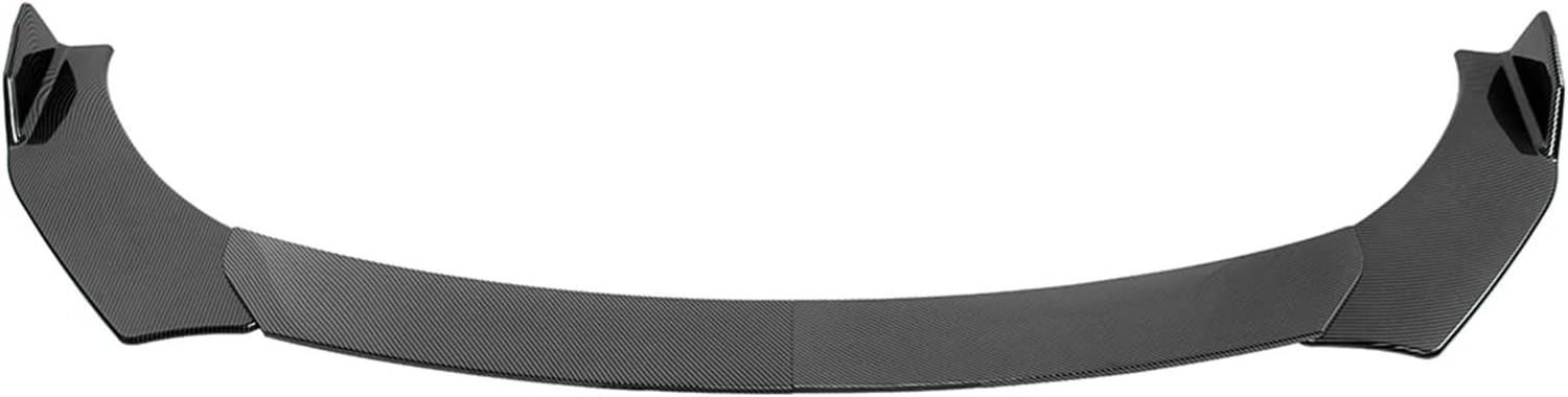 Compatible for Nissan 370Z 350Z Car Front Bumper Lip Chin Spoiler Splitter Body Kit Guard Deflector Lips Covers Auto Parts Black(Carbon Fiber)