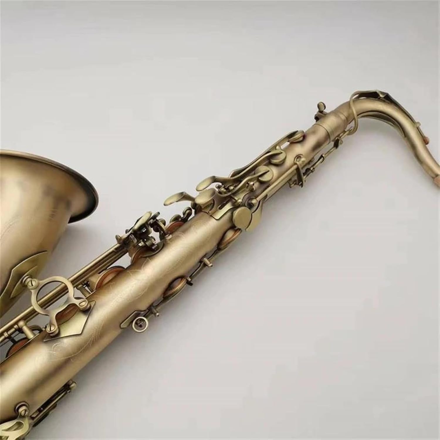 Woodwind Instruments Tenor Saxophone Gold Lacquer Professional Tenor Sax With Case Reeds Neck Mouthpiece (Color : Canvas bag)