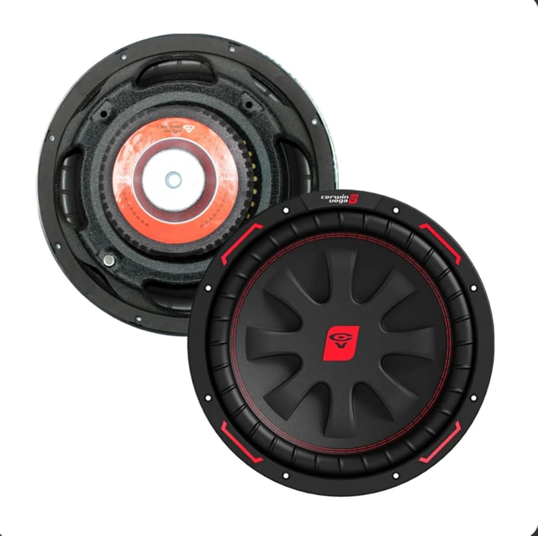 CERWIN-Vega! CVP10D4 10 inch 450 Watts 4Ω Car Audio Dual Voice Coil Subwoofer (CVP10D4)