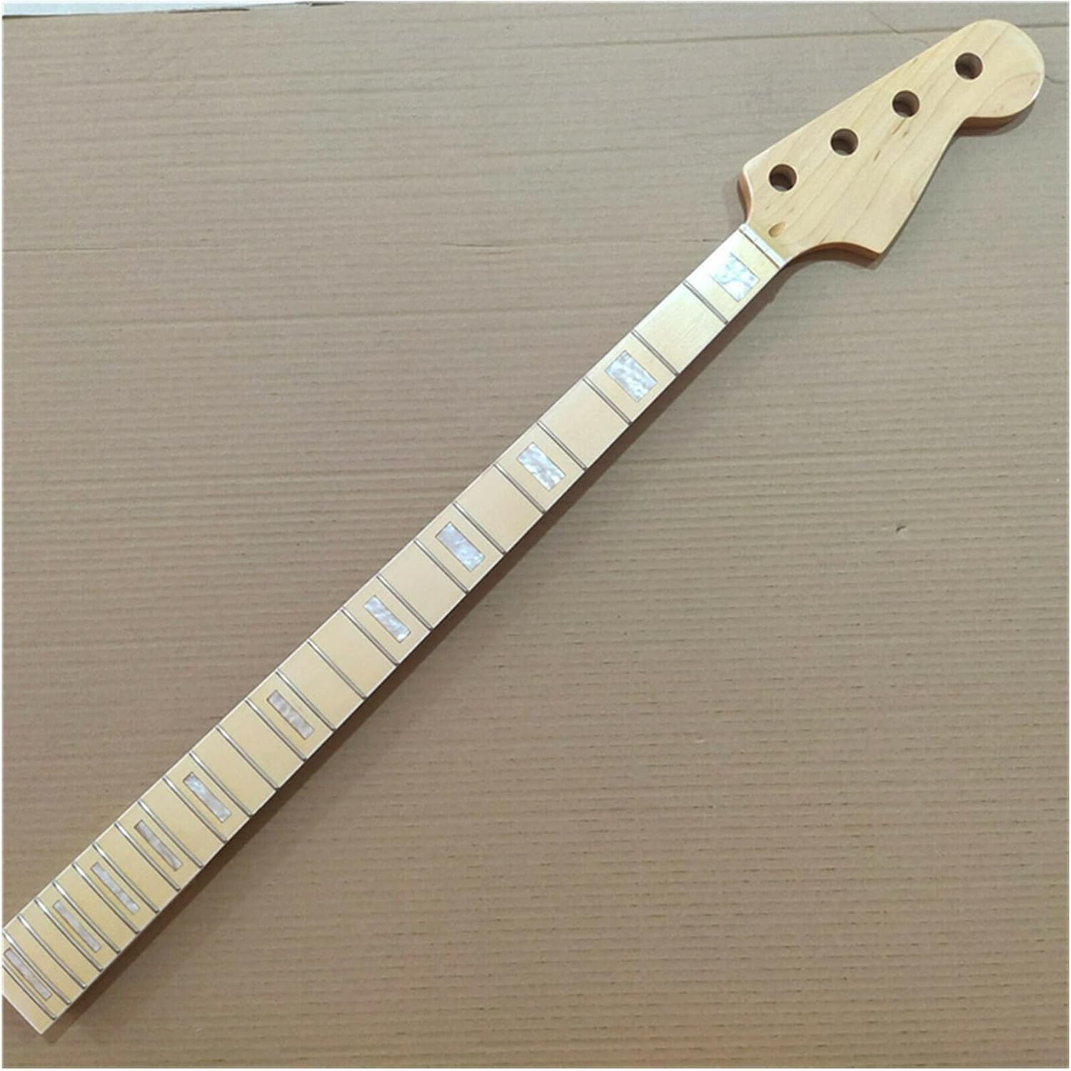 Maple Bass Neck for 24 Fret Electric Bass Guitar Neck Replacment Electric Guitar Neck