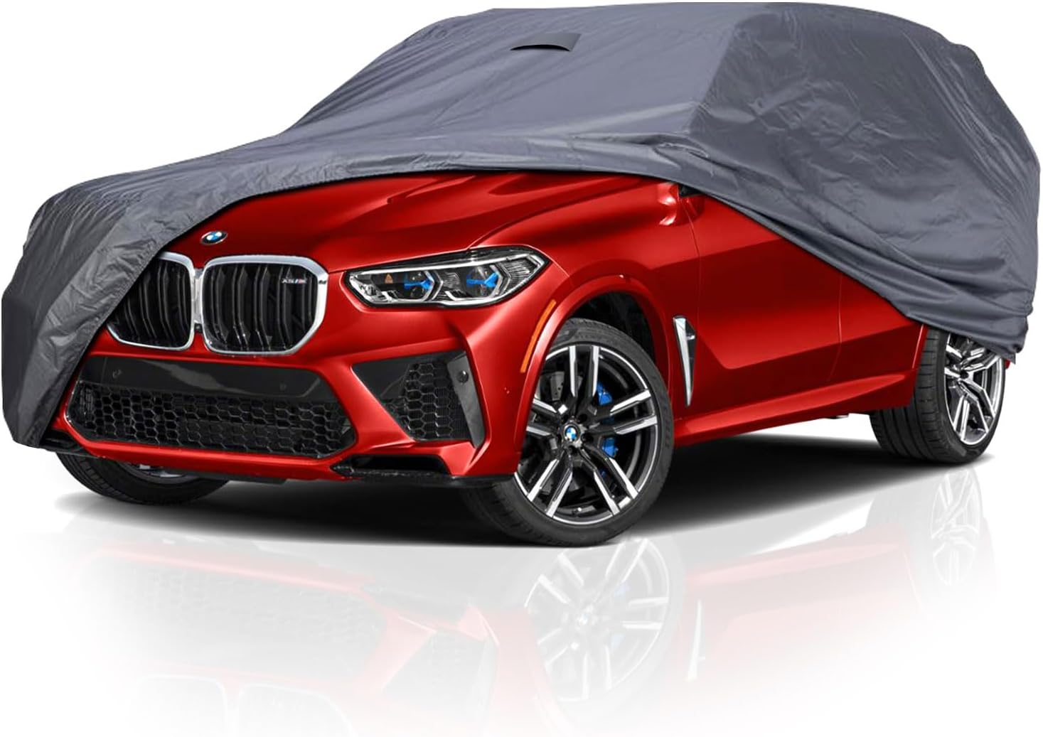 USCarCover Supreme SUV Car Cover for BMW X5 2001-2021 SUV 4-Door All Weather Waterproof Full Coverage Dust,Sun,Snow,Rain,Hail Protection Outdoor / Indoor