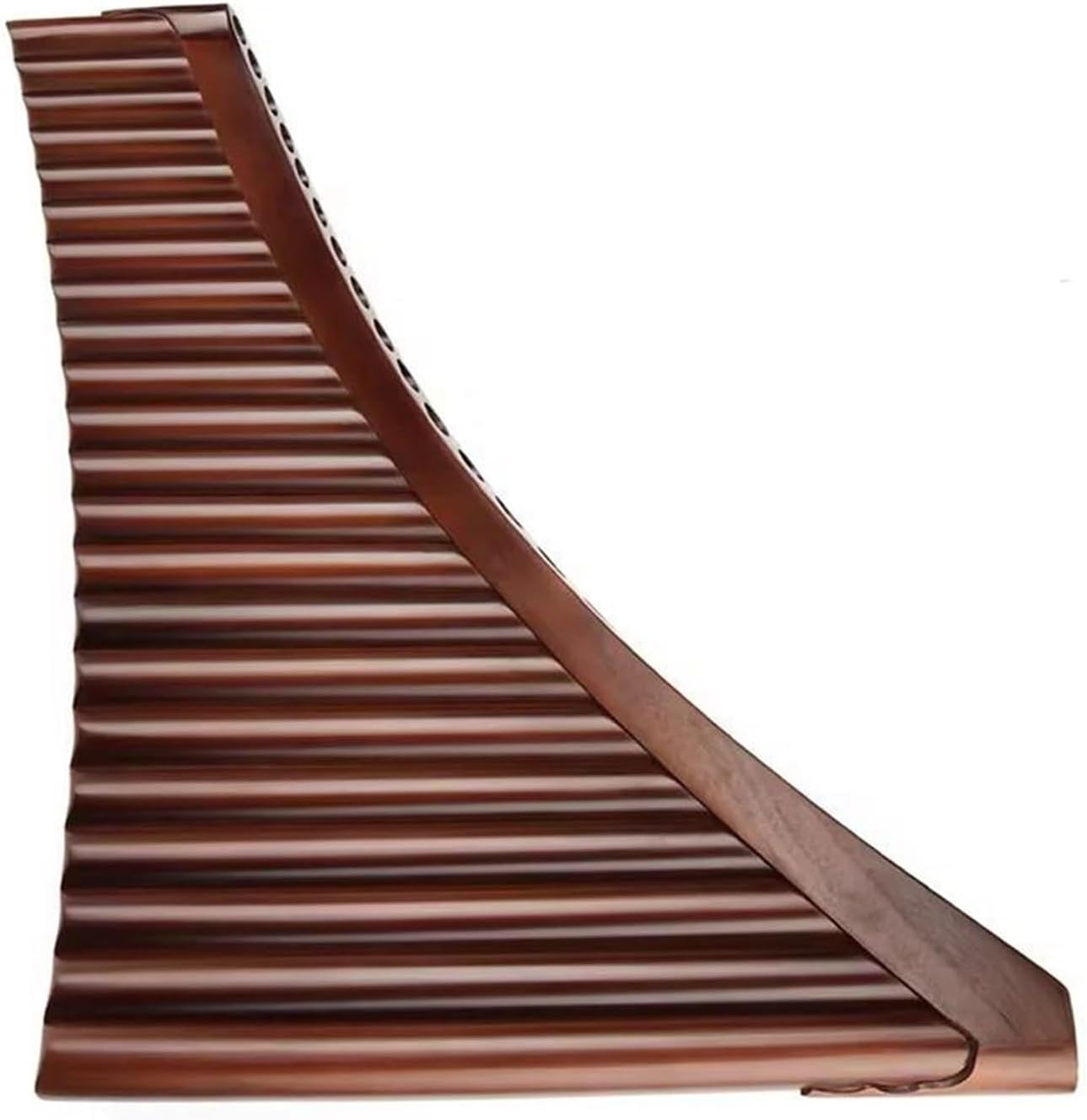 25 Pipe C Key Pan Flute Traditional Bamboo Flute In G Key 22 Pipes Professional Woodwind Instrument Handmade(Left BIG G)