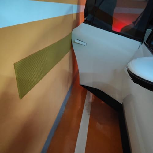 Garage Anti-Collision Protective Pads - Cuttable Foam Wall Car Door Protectors, DIY Garage Pillar Guards, 32.8ft x 24in, Ideal for Home & Auto Safety.