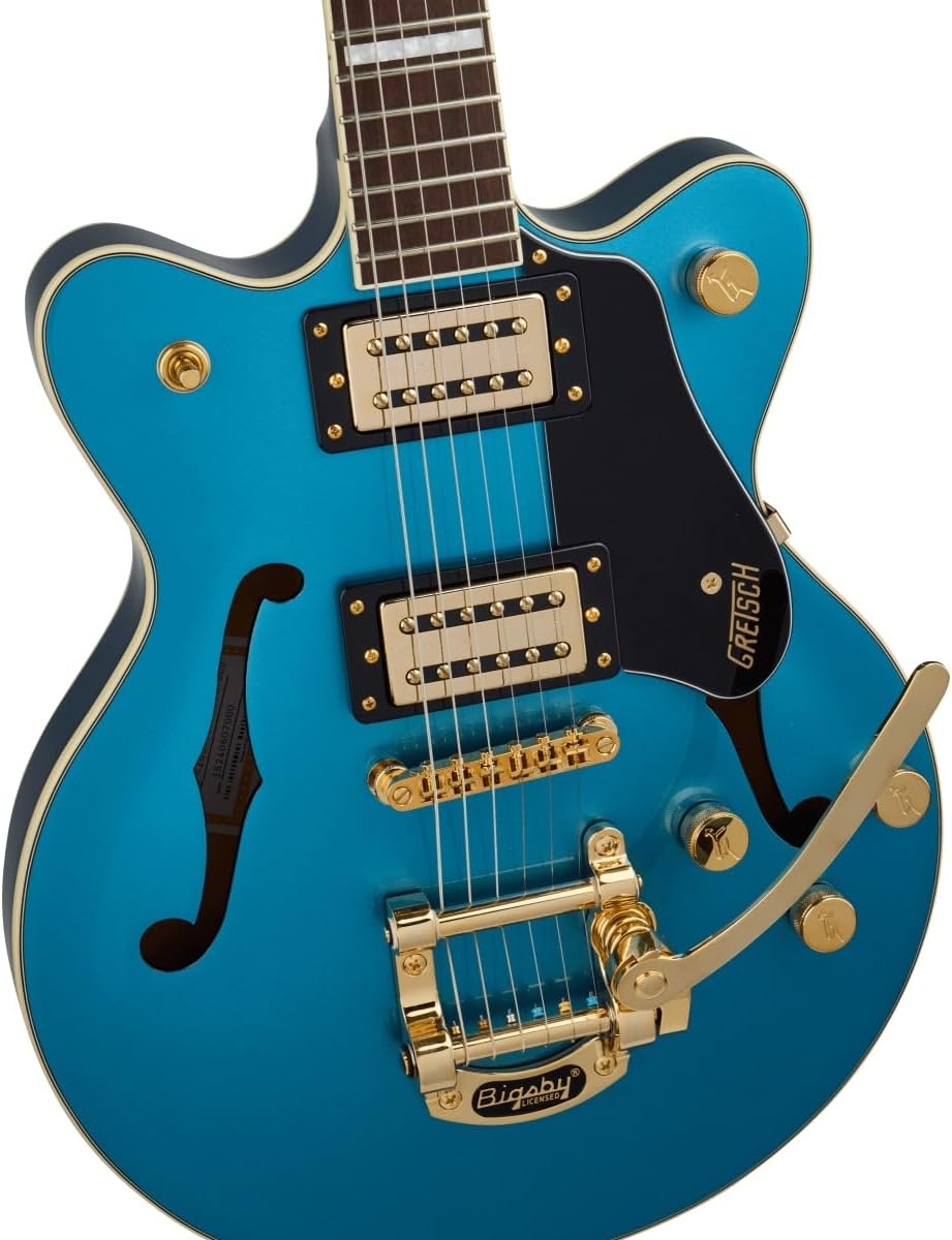 Gretsch LTD Streamliner Center Block Jr. Double-cut Semi-hollowbody Electric Guitar - Riviera Blue