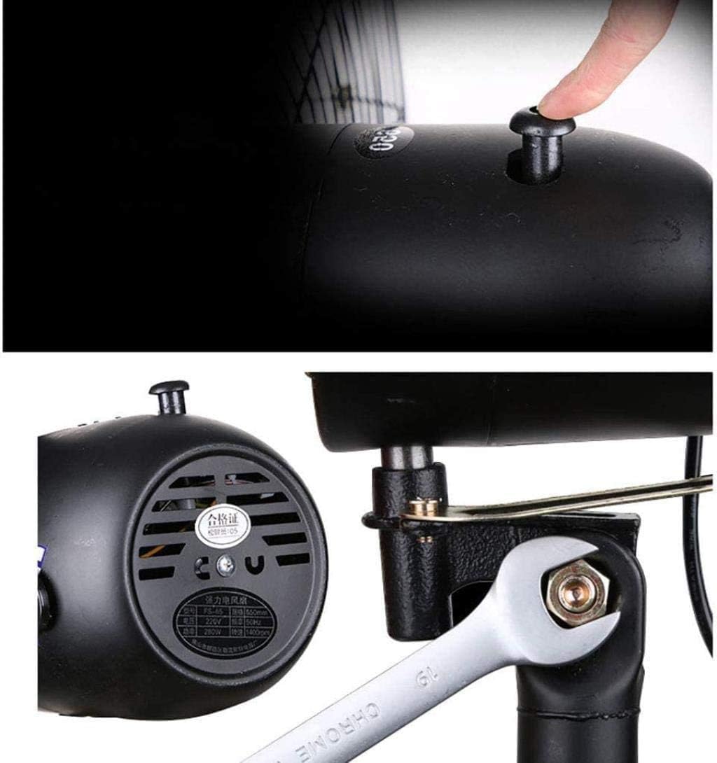 Wall Mount Oscillating Fan Industrial Wall-Mounted Fan, Adjustable in Three Gears, 130° Rotation Swing, Quiet and Energy-Saving, for Commercial Offices