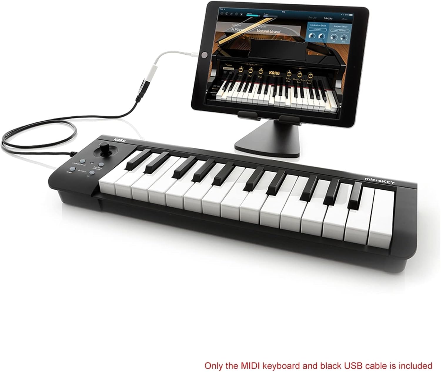 Keyboard Piano 25-Key Compact USB MIDI Keyboard Controller