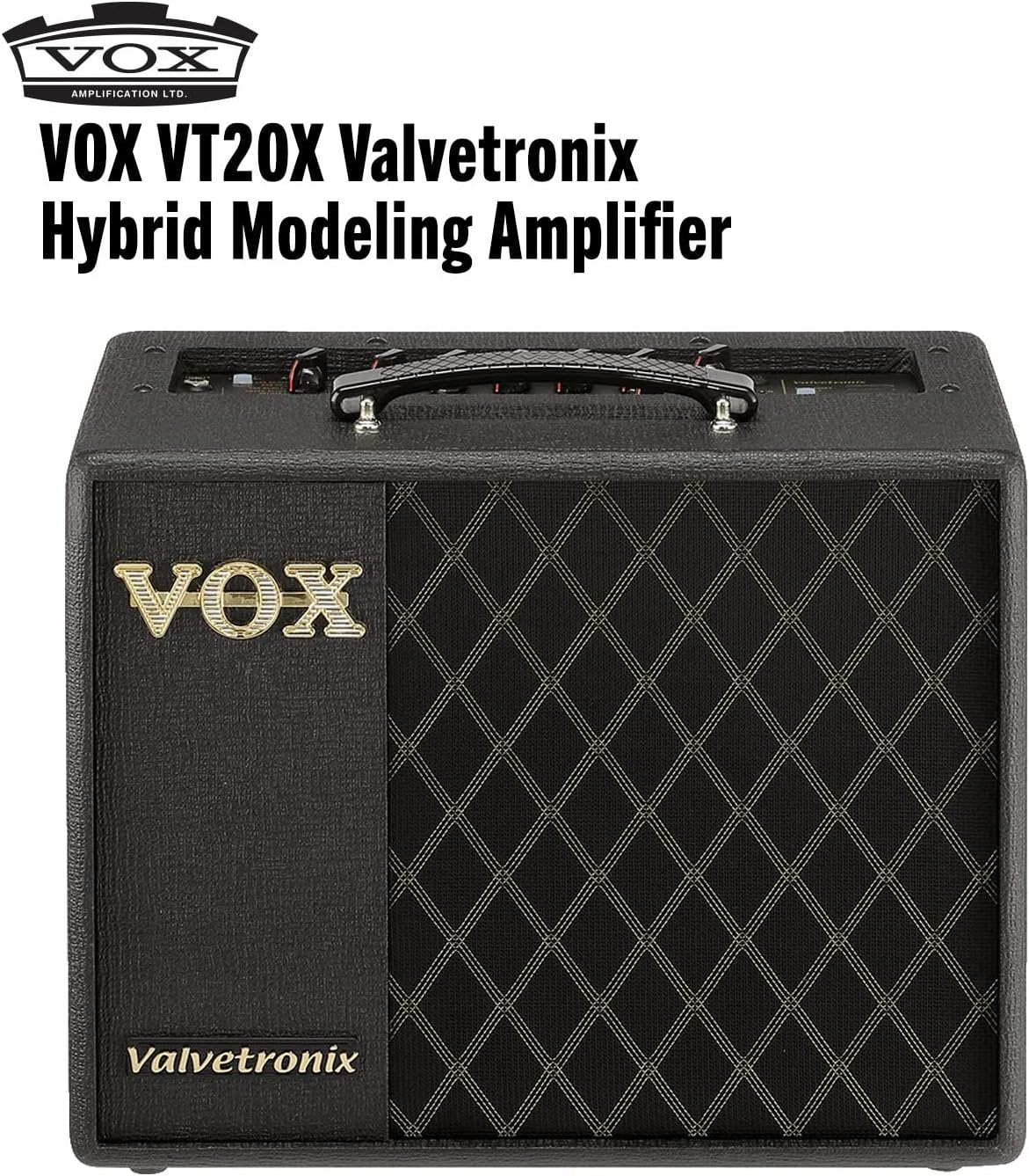 Vox VT20X 1x8 inch 20-watt Modeling Guitar Combo Amplifier w/ DSP and Hybrid Design