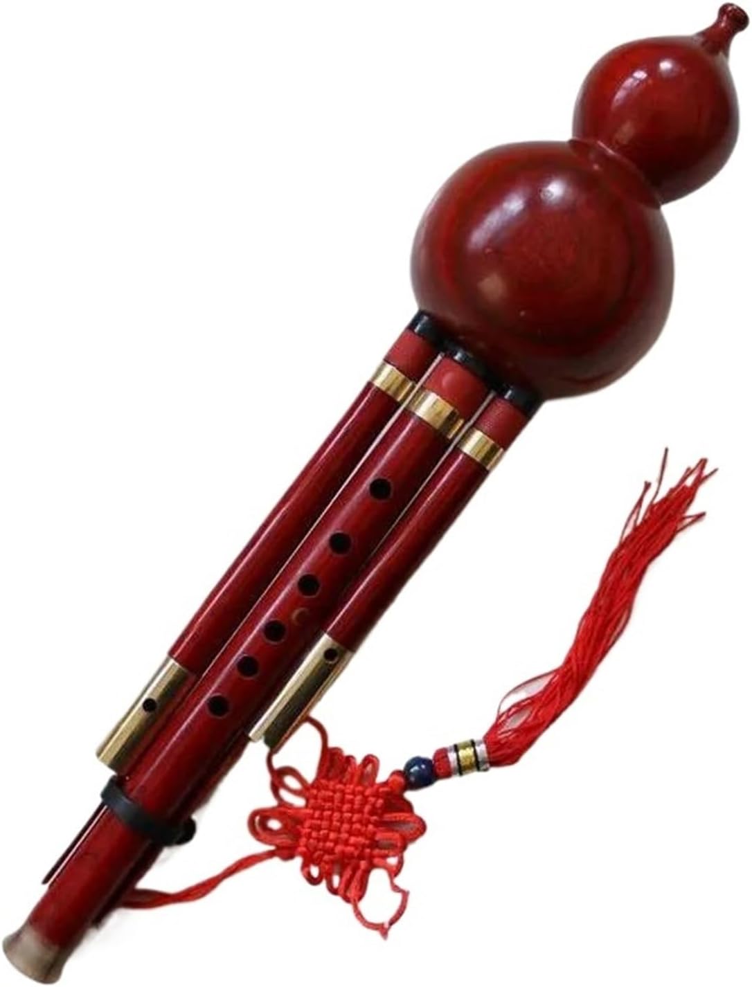 Chinese Handmade Bb Hulusi Woodwind Instrument in C Key