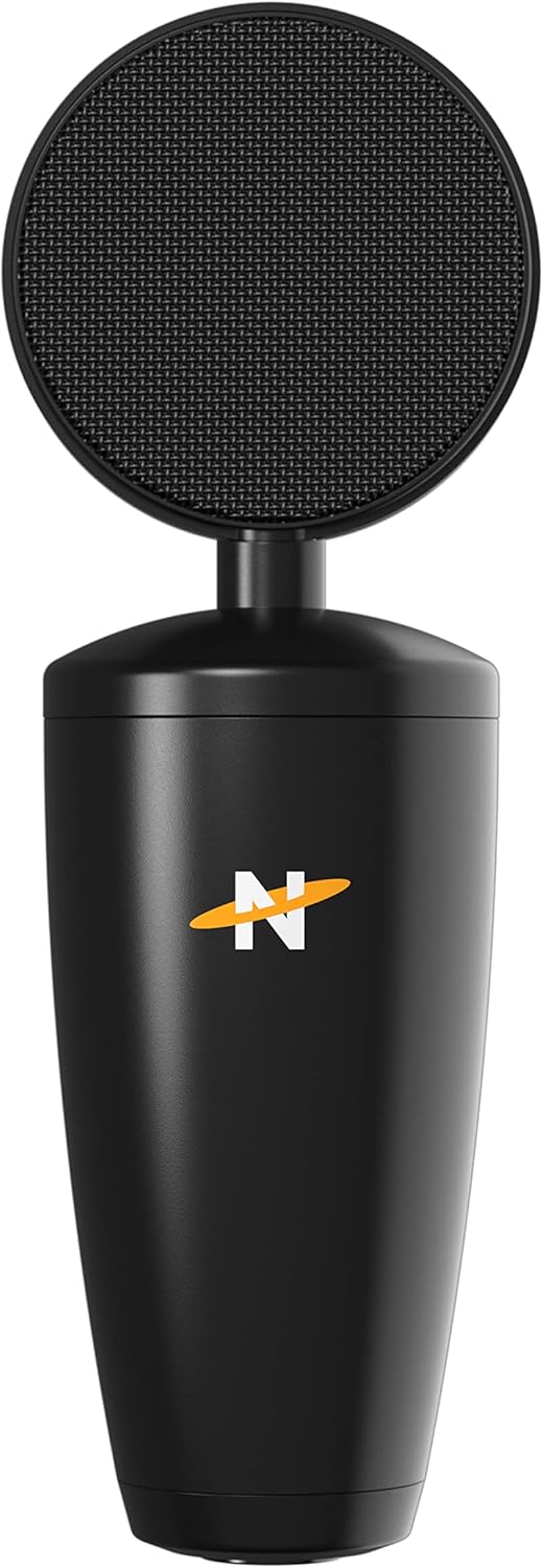 Neat King Bee II - Cardioid Large Diaphragm True Condenser Microphone Includes Shock Mount and Pop Filter, for Vocal Recording, Podcasting, and Streaming, XLR Output - Black
