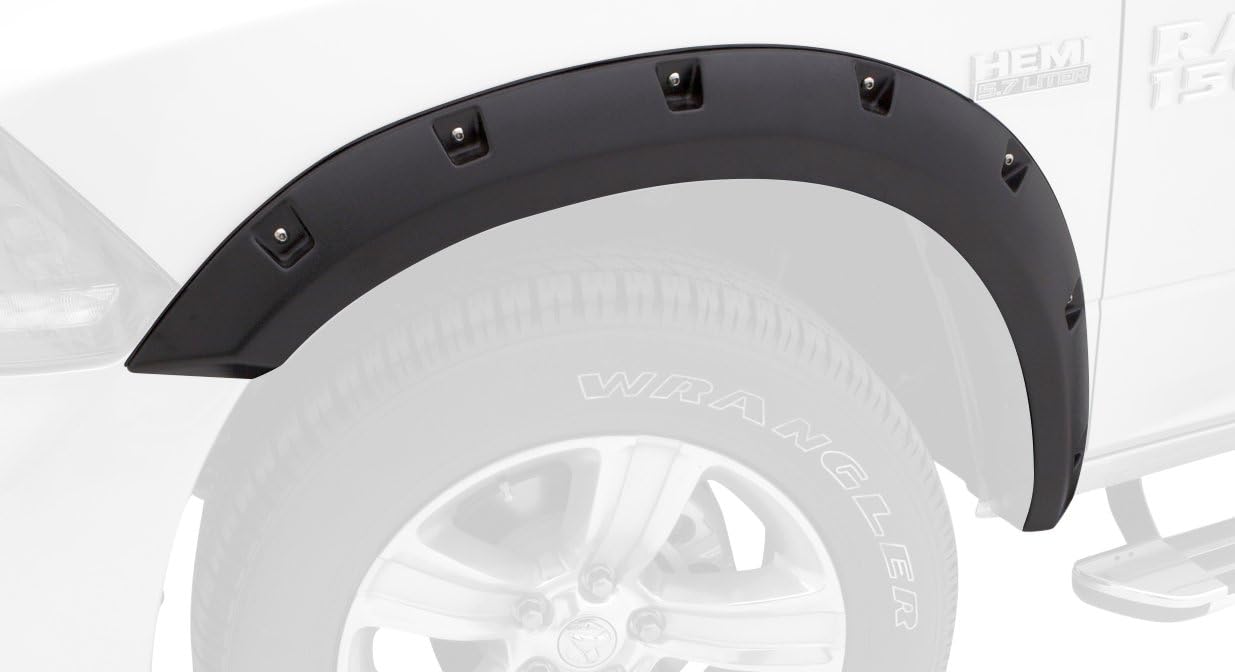 Auto Ventshade Black Tie 269133 Fender Flare, 4 Piece