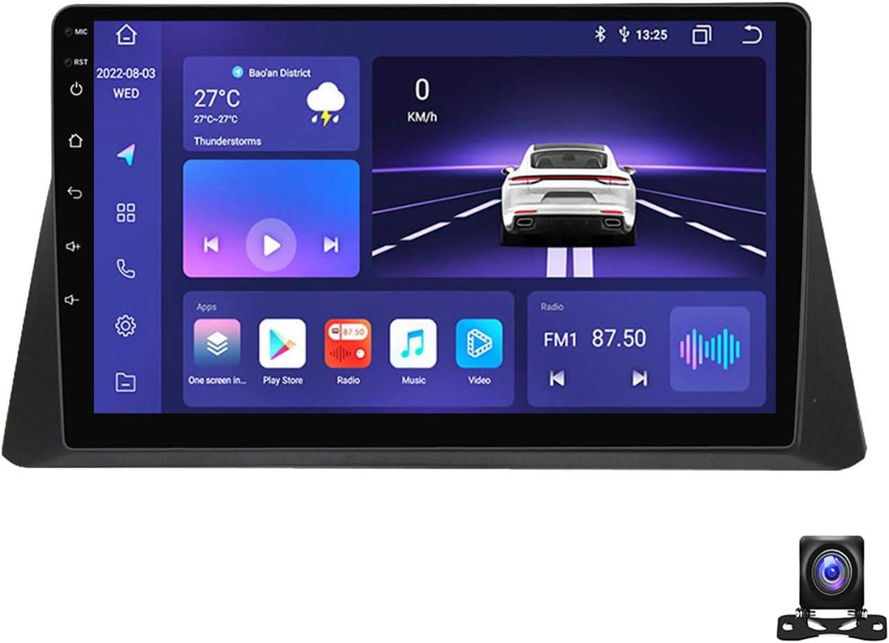 9 Inch Touch Screen Car Stereo with Navigation Compatible with Honda Accord 8 2008~2012 Android Car Radio Compatible with Carplay Android Auto Radio FM RDS DSP SWC 4G,M700S 8G+128G