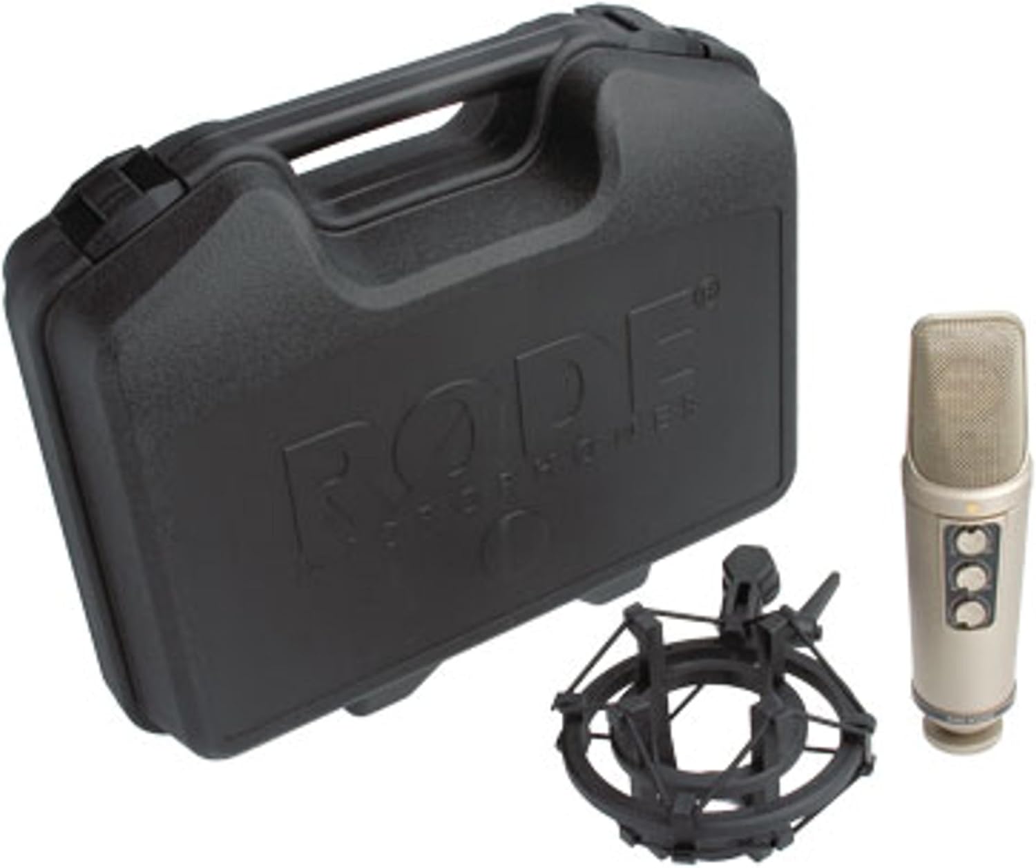 Rode NT2000 Large-Diaphragm Condenser Microphone, Silver