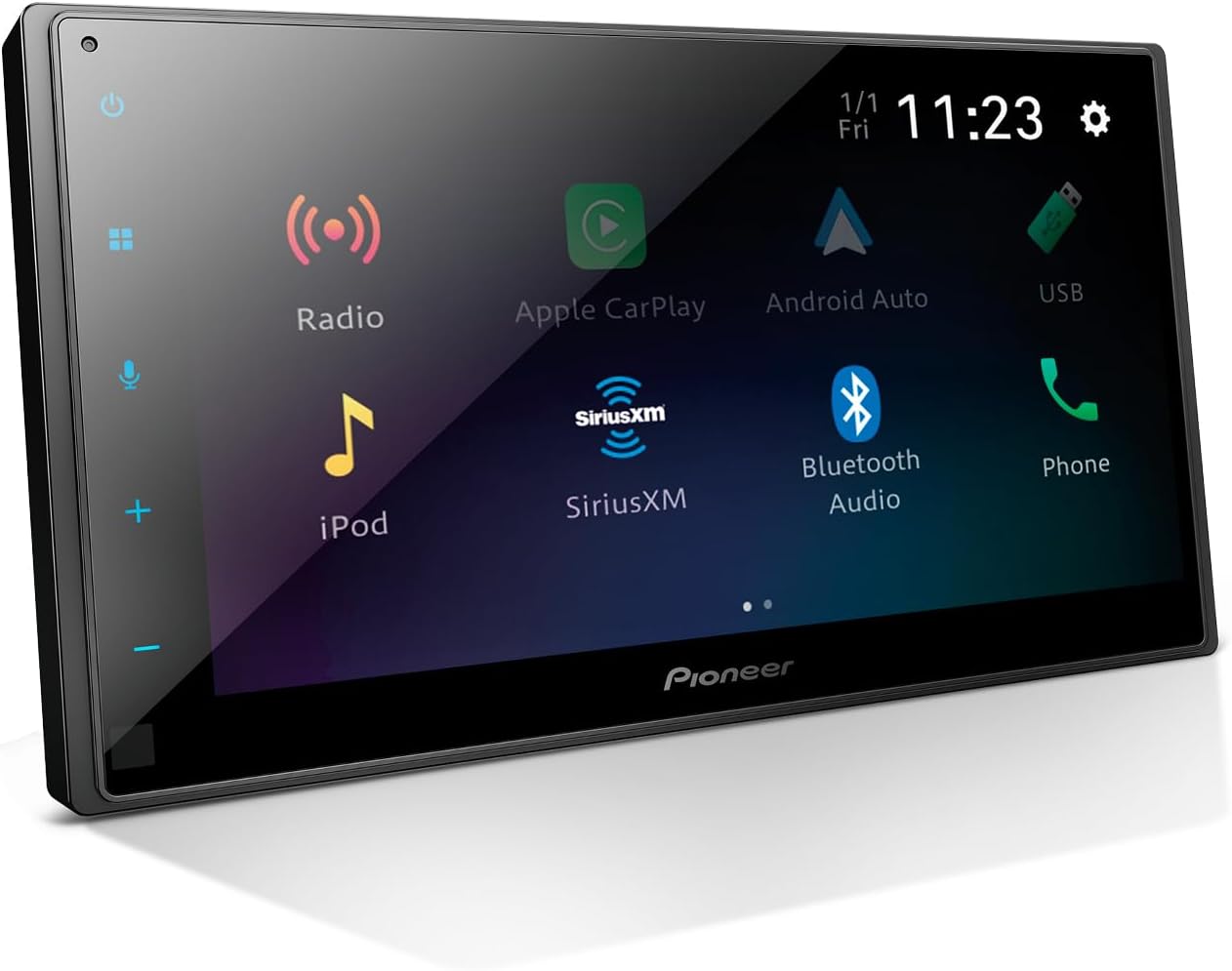 Pioneer DMH-1770NEX Double-DIN Digital Multimedia Receiver, Wired Apple CarPlay and Android Auto, 6.8” Capacitive Touchscreen