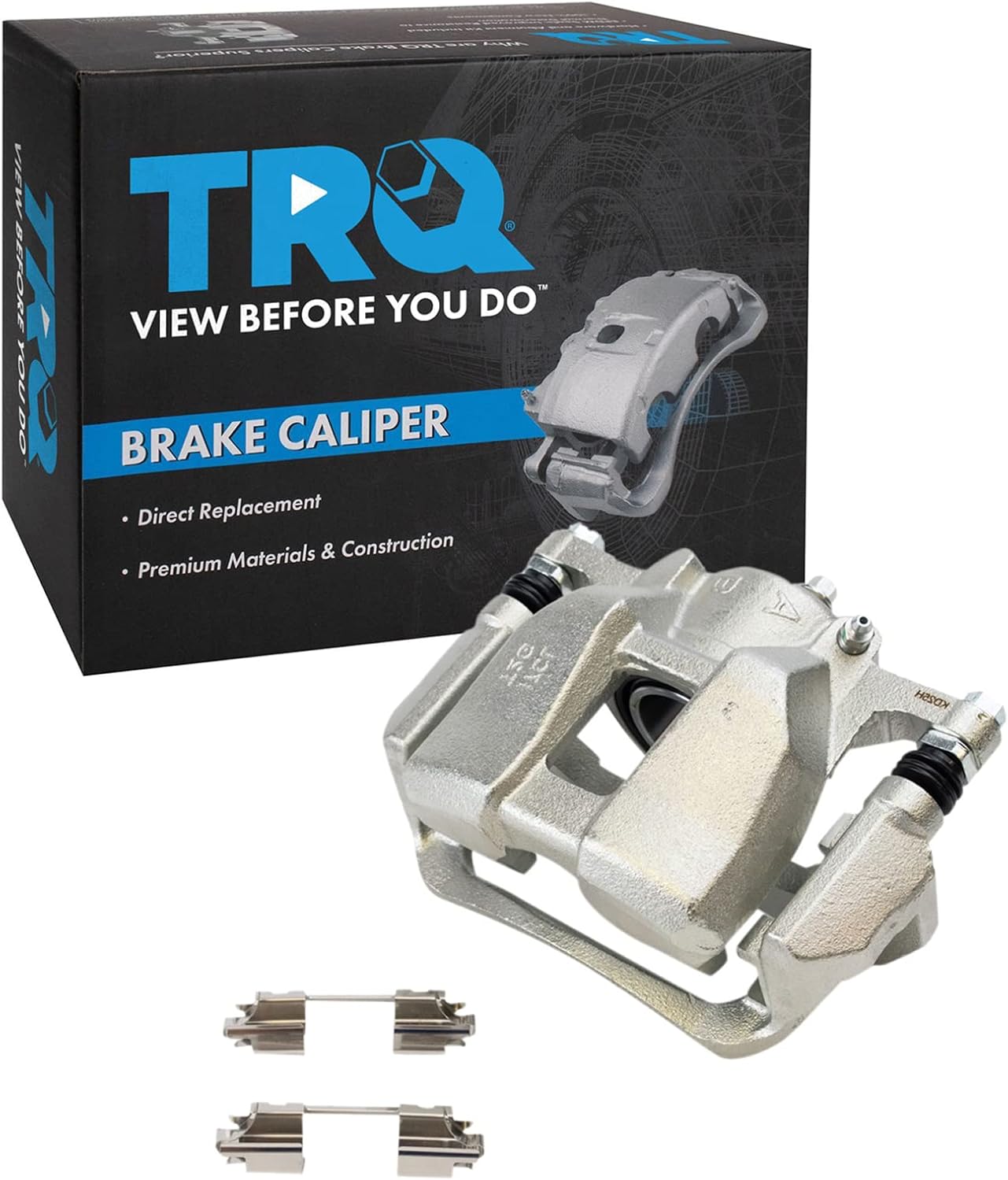 TRQ Front Right Brake Caliper w/Bracket Passenger Side Compatible with 2013-2022 Honda Accord 2016-2022 HR-V