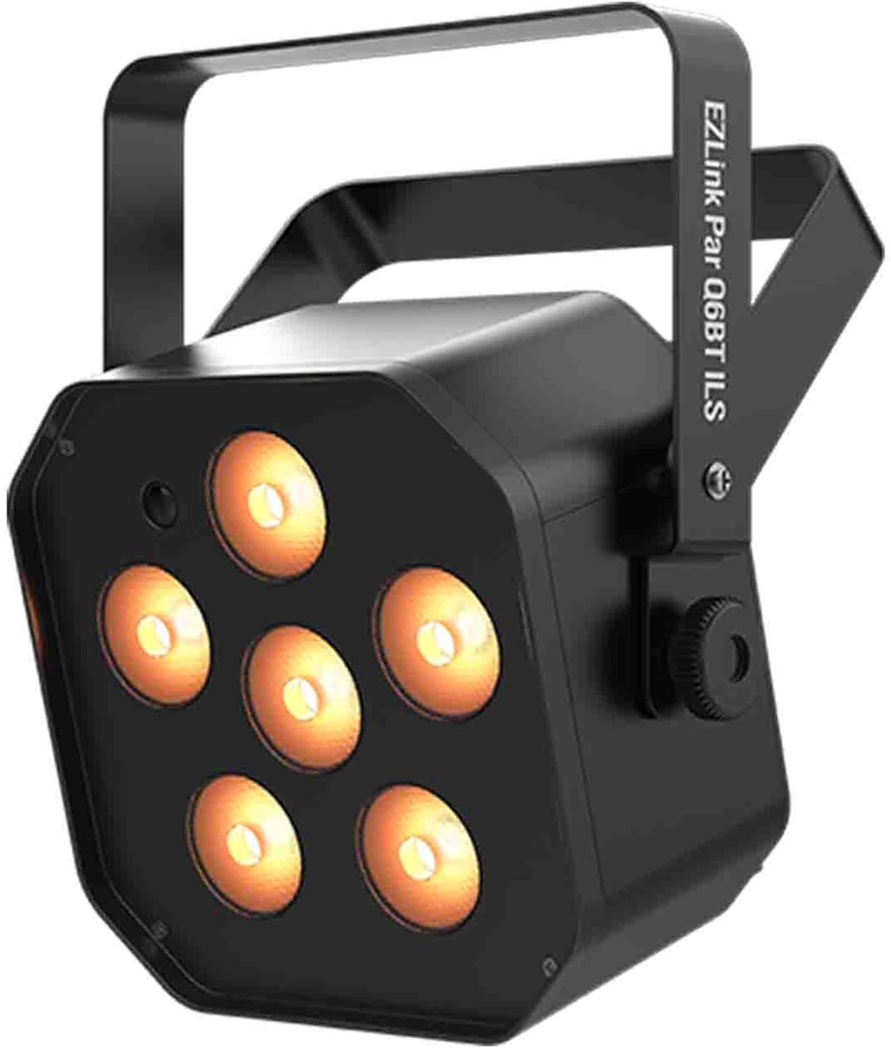 EZLink Par Q6BT ILS Battery-Operated Quad-Color RGBA LED Par Light with Built-In Bluetooth Technology