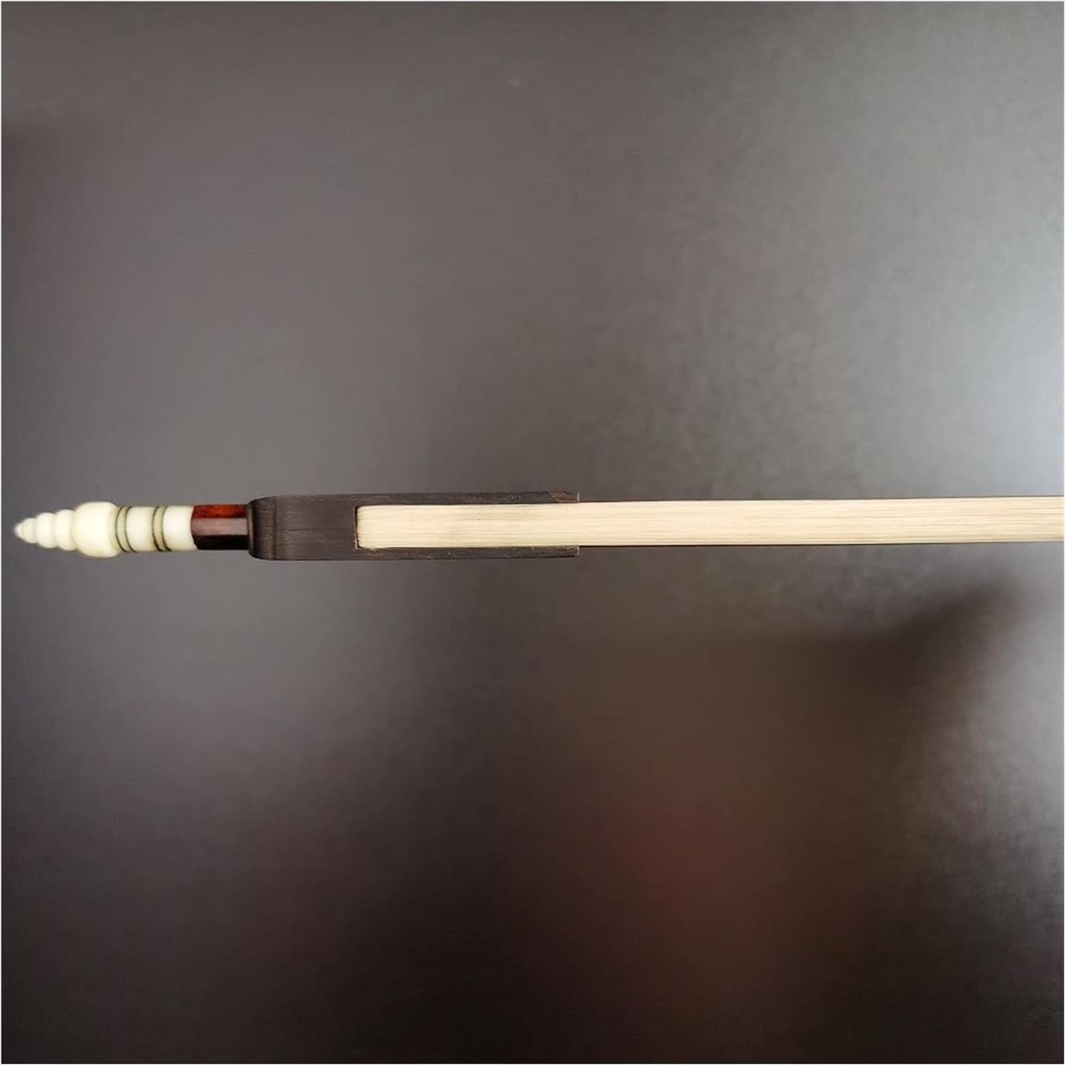 TSTS 4/4 Size Bass Bow Snakewood Stick Ebony Blank Frog Baroque Style Nickel Silver Parts Full Size Violin Bow